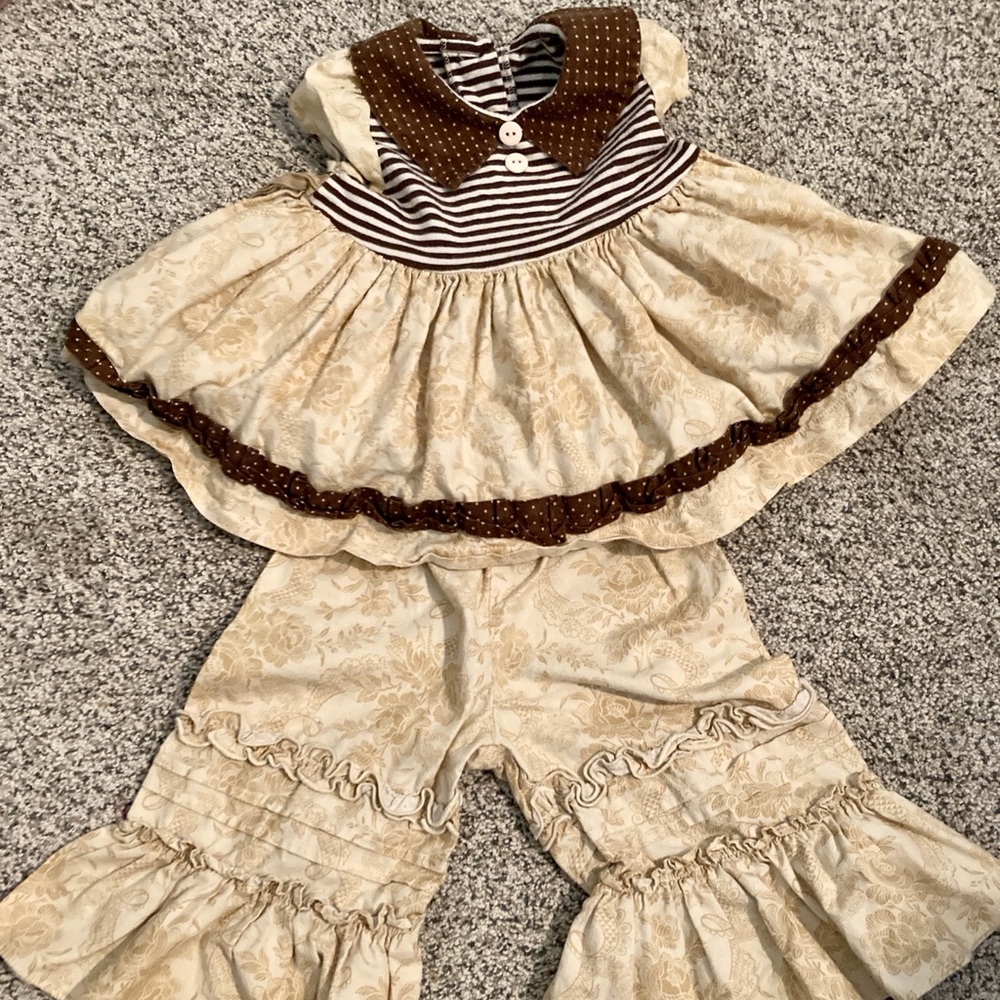 Persnickety shirt/dress and pants